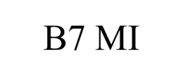 B7 MI trademark