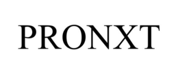 PRONXT trademark