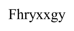 FHRYXXGY trademark