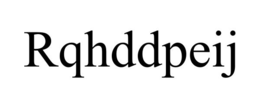 RQHDDPEIJ trademark