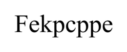 FEKPCPPE trademark