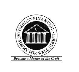 GREICO FINANCIAL G ACADEMY FOR WALL STREET BECOME A MASTER OF THE CRAFT trademark