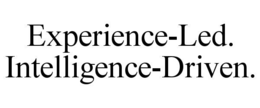 EXPERIENCE-LED. INTELLIGENCE-DRIVEN. trademark