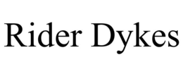 RIDER DYKES trademark