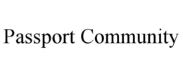 PASSPORT COMMUNITY trademark