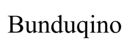 BUNDUQINO trademark