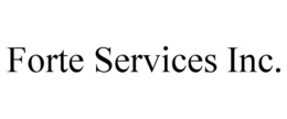 FORTE SERVICES INC. trademark