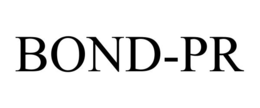 BOND-PR trademark