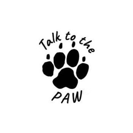 TALK TO THE PAW trademark