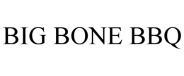 BIG BONE BBQ trademark