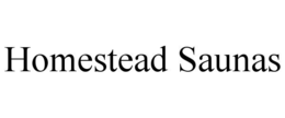 HOMESTEAD SAUNAS trademark