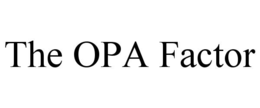 THE OPA FACTOR trademark