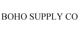 BOHO SUPPLY CO trademark