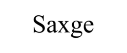 SAXGE trademark