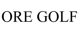 ORE GOLF trademark