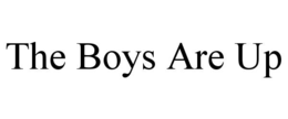 THE BOYS ARE UP trademark