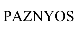 PAZNYOS trademark
