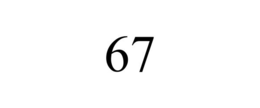 67 trademark
