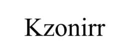 KZONIRR trademark