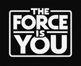 THE FORCE IS YOU trademark