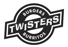 TWISTERS BURGERS BURRITOS trademark