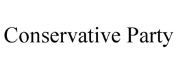CONSERVATIVE PARTY trademark