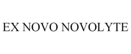 EX NOVO NOVOLYTE trademark