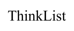 THINKLIST trademark