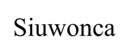 SIUWONCA trademark