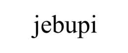 JEBUPI trademark