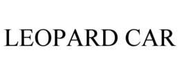 LEOPARD CAR trademark