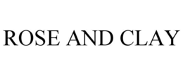 ROSE AND CLAY trademark