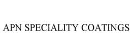 APN SPECIALITY COATINGS trademark