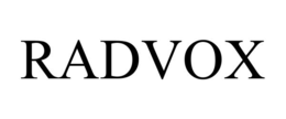 RADVOX trademark