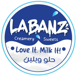 LABANZ CREAMERY SWEETS LOVE IT. MILK IT! trademark