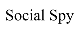 SOCIAL SPY trademark
