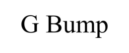 G BUMP trademark