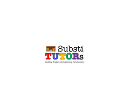 SUBSTI TUTORS BUILDING READERS. STRENGTHENING COMMUNITIES. trademark