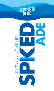 ELECTRIC BLUE POWERED BY VODKA SPKED ADE trademark
