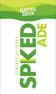 ELECTRIC GREEN POWERED BY VODKA SPKED ADE trademark