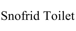 SNOFRID TOILET trademark