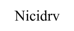 NICIDRV trademark