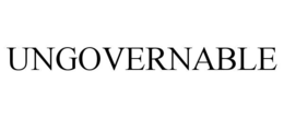 UNGOVERNABLE trademark