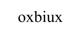 OXBIUX trademark
