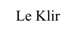 LE KLIR trademark