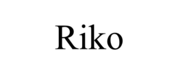 RIKO trademark