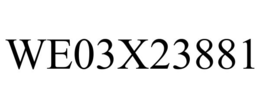 WE03X23881 trademark
