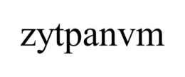 ZYTPANVM trademark