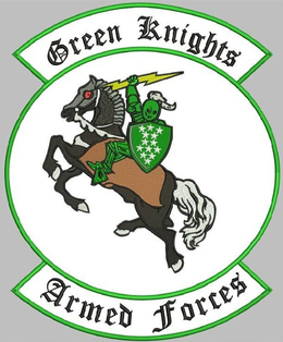 GREEN KNIGHTS ARMED FORCES trademark
