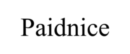 PAIDNICE trademark
